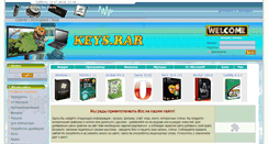 Desktop Screenshot of keysrar.ru